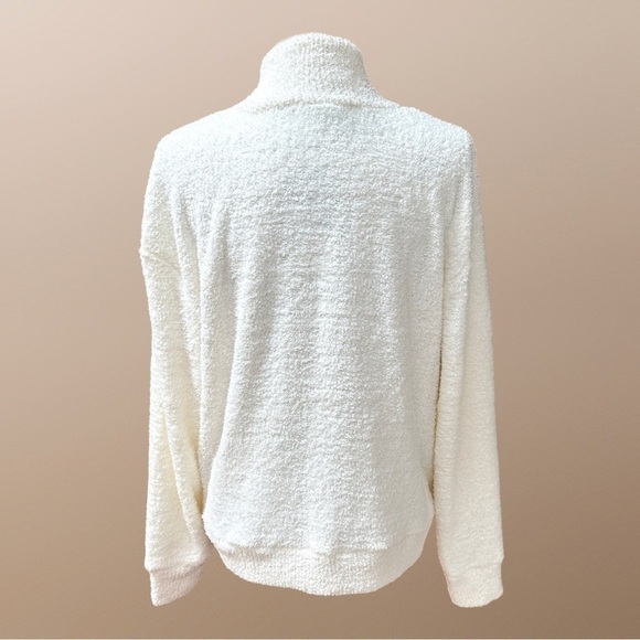 NWT Honeydew Intimates Ivory Comfort Queen Pullover 3/4 Zip S - Picture 8 of 13